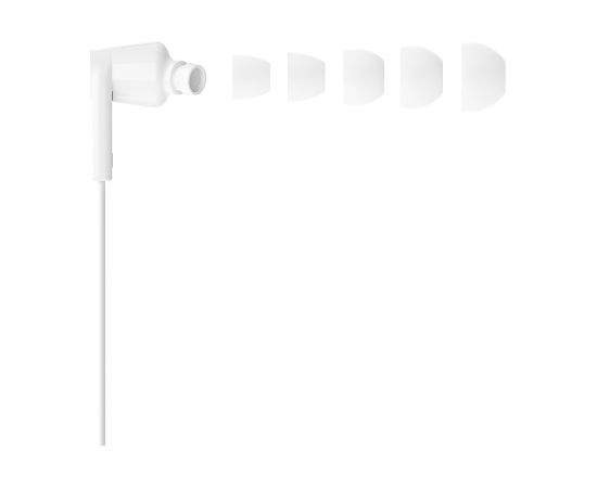 Belkin SoundForm Headset Wired In-ear Music/Everyday USB Type-C White