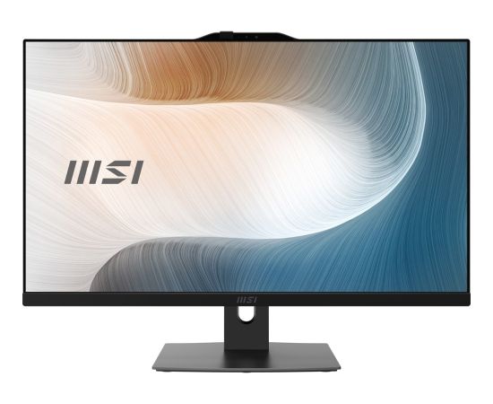 MSI AIO Modern AM272P 1M-848EU Core5-120U 27" IPS LED FHD Non-Touch Anti-Glare 8GB SSD512GB M.2 AX211 WiFi 6E Windows 11 Pro Black