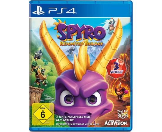 PS4 Spyro Reignited Trilogy Playstation 4 video spēle