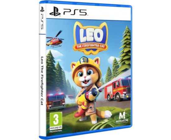 PS5 Leo The Fireghter Cat Playstation 5 video spēle