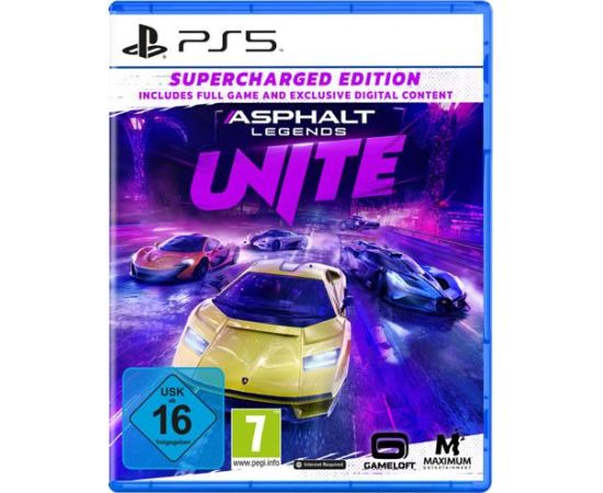 PS5 Asphalt Legends Unite: Supercharged Edition Playstation 5 video spēle