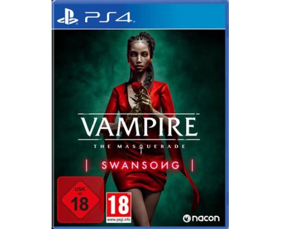 PS4 Vampire Masquerade Swansong Playstation 4 video spēle