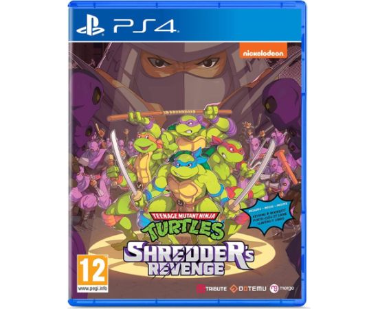 Teenage Mutant Ninja Turtles Shredders Revenge Playstation 4 (PS4) video spēle