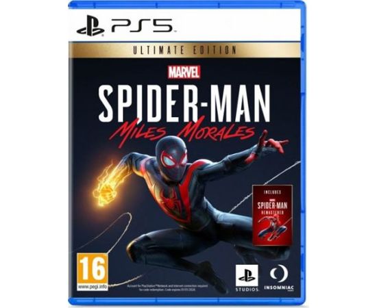 PS5 Marvel Spider-Man Miles Morales Ultimate Edition Playstation 5 video spēle