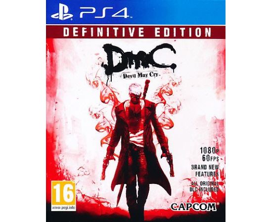 DmC Devil May Cry Definitive Edition Playstation 4 (PS4) video spēle