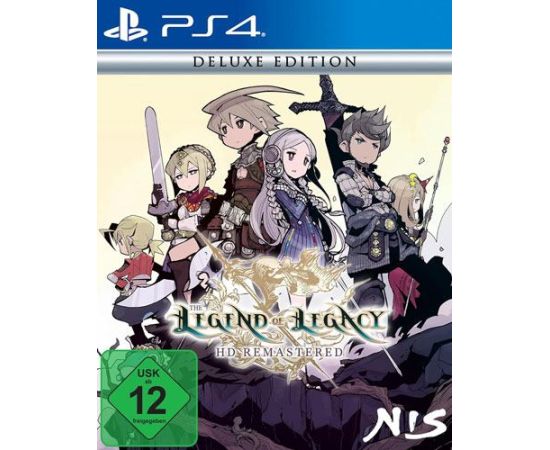 PS4 Legend of Legacy HD Remastered Deluxe Edition Playstation 4 video spēle