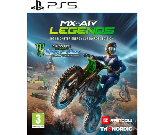 MX vs ATV Legends - 2024 Monster Energy Supercross Edition Playstation 5 (PS5) video spēle
