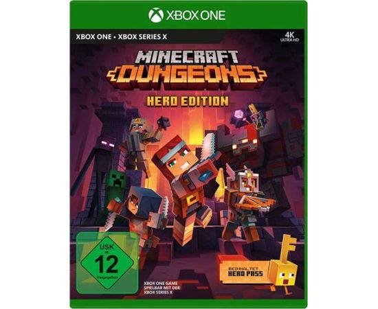 XBOX1 Minecraft Dungeons Hero Edition Xbox One / Series X video spēle