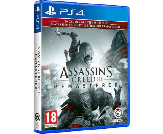 Ubisoft PS4 Assassins Creed III Remastered  Liberation Remastered