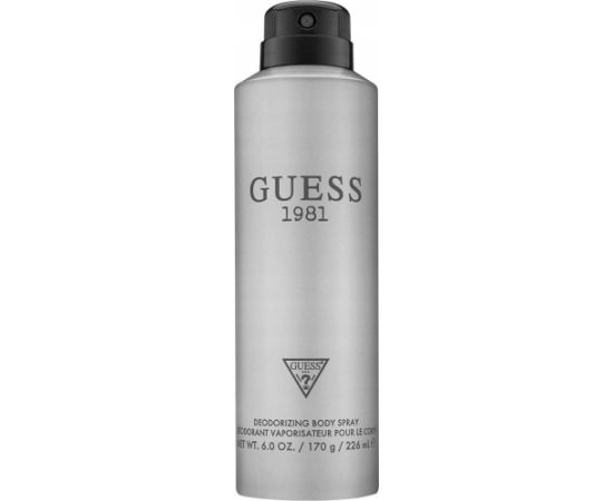GUESS 1981 For Men DEO BODY spray 226ml