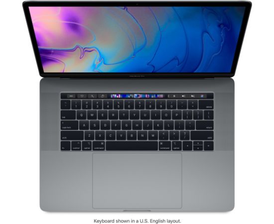 Apple MacBook Pro 2019 Retina 15" 4xUSB-C - Core i7 2.6GHz / 32GB / 256GB SSD - Space Gray (Atjaunināts, stāvoklis Ļoti labi)