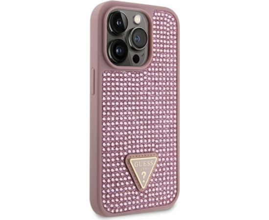 Guess GUHCP14LHDGTPP Aizmugurējais Apvalks Priekš Apple iPhone 14 Pro