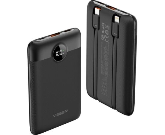 Powerbank Hoco VEGER C11 BEST - 10 000mAh LCD QC3.0 PD 22,5W (W1170)