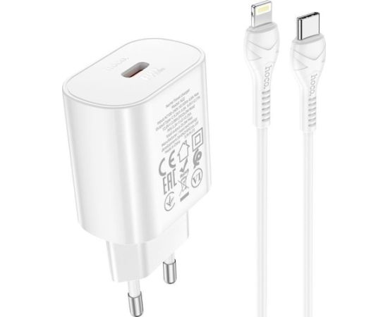 LĀDĒTĀJS Hoco TYPE C PD 25W QC3.0  LIGHTNING 8-PIN JETTA N22
