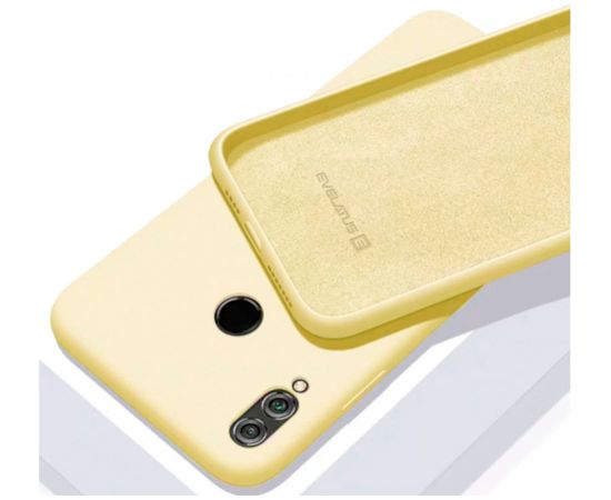 Evelatus Xiaomi  Mi 9 Lite Soft Silicone Yellow