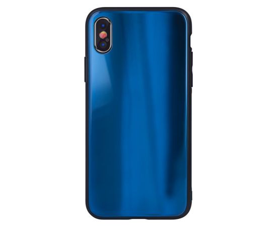 iLike Apple  iPhone XR Aurora Glass case Dark Blue