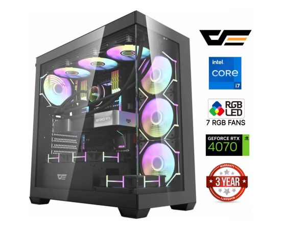 MDD i7-12700F 32GB 512GB SSD 1TB HDD RTX 4070 12GB NoOs