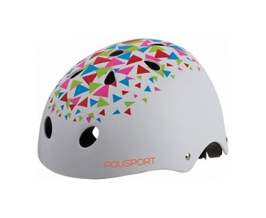 Polisport Urban Radical / Balta / Oranža / 53-55 cm