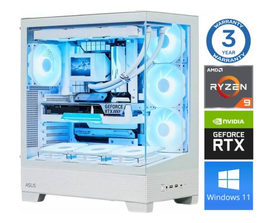 INTOP Ryzen 9 5900X 64GB 1TB SSD M.2 NVME RTX4060 8GB Win11