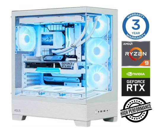 INTOP Ryzen 9 5900X 32GB 1TB SSD M.2 NVME+2TB RTX5060Ti 16GB no-OS