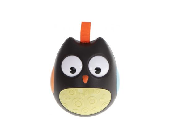 Rotaļlieta OWL Rolly-Polly KIK-5985/1 black
