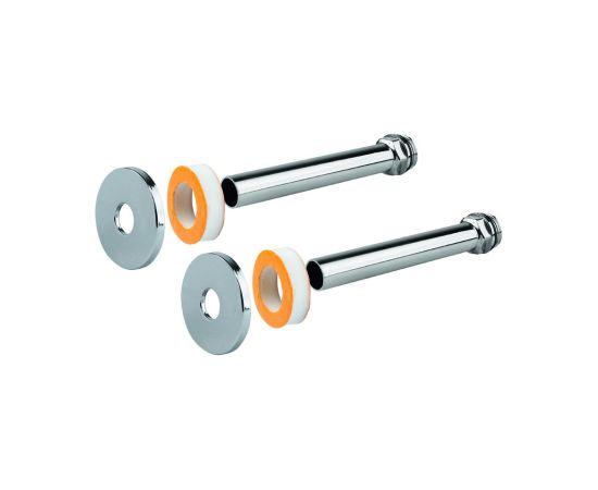 Carlo Poletti dubultais sienas pieslēgkomplekts 1/2`, d16, L-120mm, hromēts