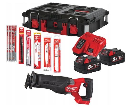 Piła szablasta Milwaukee MILWAUKEE.SABER SAW M18FSZ100P-502P +ACC ...