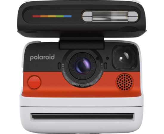Polaroid Flip, white + Color Film Bundle (8 photos)