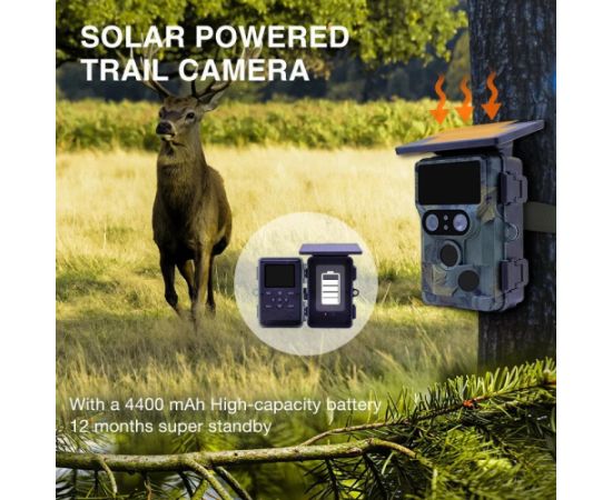 Stealth Gear trail camera Nightjar Solar 4K