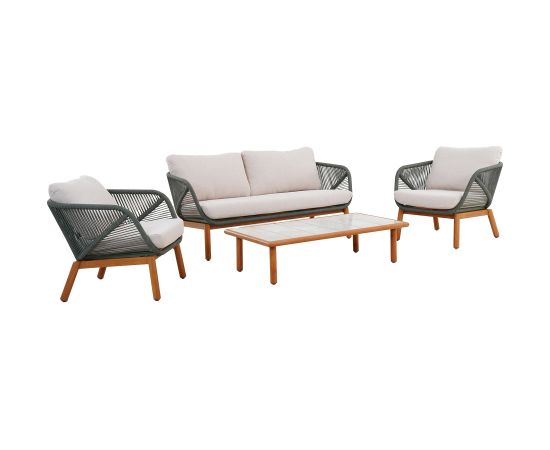 Garden furniture set TUXEDO table, sofa and 2 chairs