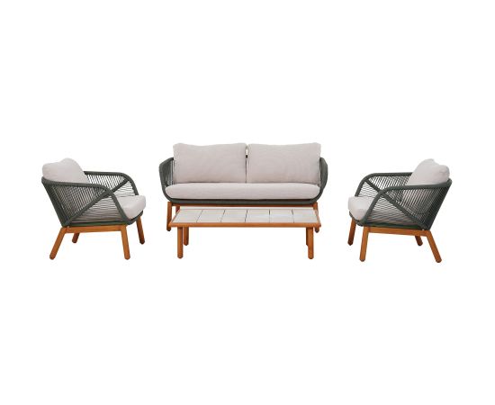 Garden furniture set TUXEDO table, sofa and 2 chairs
