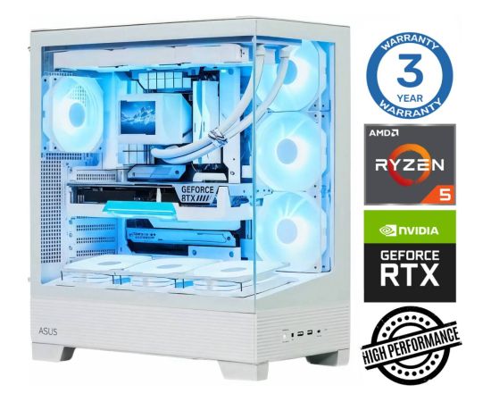 INTOP Ryzen 5 7500F 16GB DDR5 1TB SSD M.2 NVME+2TB RTX4060Ti 8GB no-OS