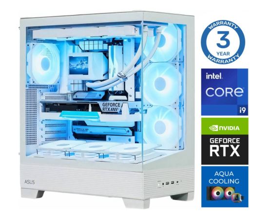 INTOP AQUA i9-14900KF 64GB DDR5 2TB SSD M.2 NVME RTX5070 12GB no-OS