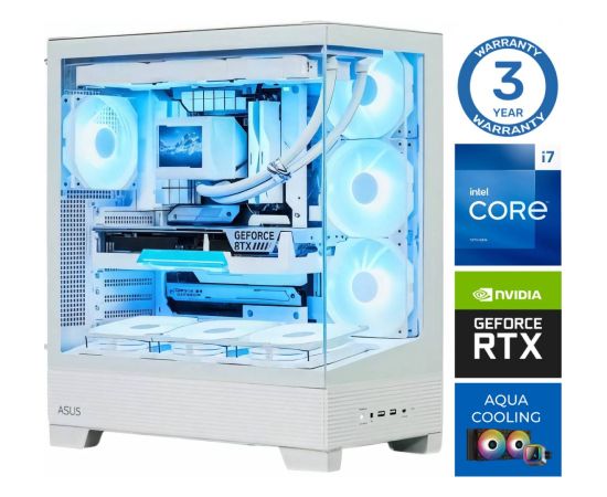 INTOP AQUA i7-14700F 32GB DDR5 1TB SSD M.2 NVME RTX5060Ti 16GB no-OS