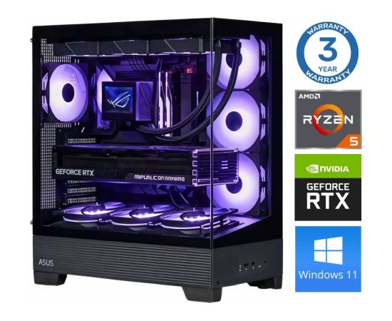 INTOP Ryzen 5 7500F 64GB DDR5 1TB SSD M.2 NVME+2TB RTX4060 8GB WIN11