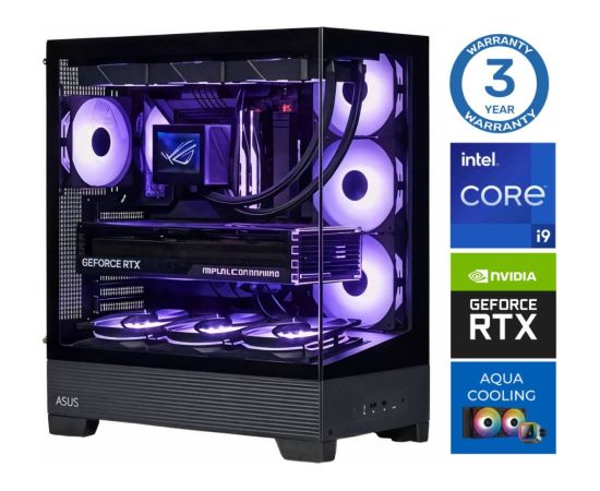 INTOP AQUA i9-14900KF 32GB DDR5 1TB SSD M.2 NVME+2TB RTX5070 12GB no-OS