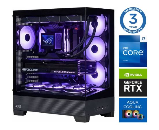 INTOP AQUA i7-14700F 64GB DDR5 1TB SSD M.2 NVME+2TB RTX4060Ti 8GB no-OS