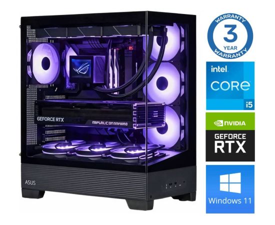 INTOP i5-14400F 32GB DDR5 1TB SSD M.2 NVME RTX5070 12GB WIN11Pro
