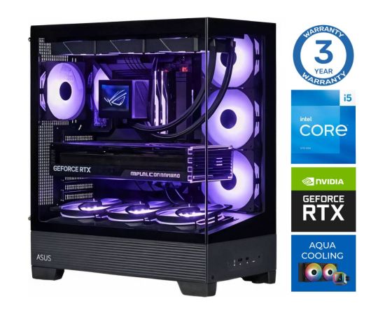 INTOP AQUA i5-14400F 64GB DDR5 1TB SSD M.2 NVME RTX4060 8GB no-OS
