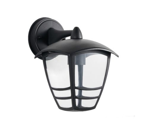 Ā.lampa TEVIO KD E27 melna IP54
