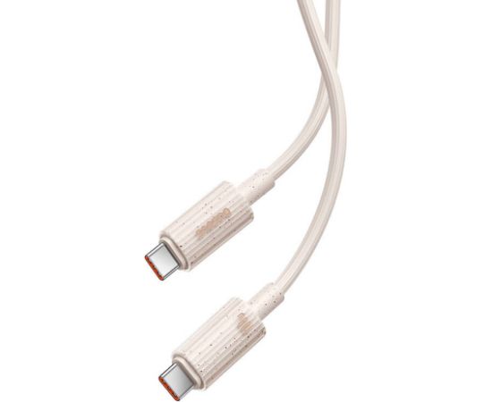 Fast Charging cable Baseus USB-C to USB-C Habitat Series 2m 100W (pink)