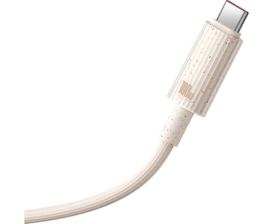 Fast Charging cable Baseus USB-C to USB-C Habitat Series 2m 100W (pink)