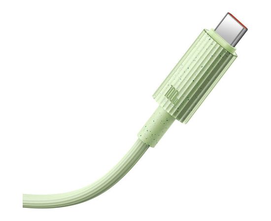 Fast Charging cable Baseus USB to USB-C Habitat Series 2m 100W (green)