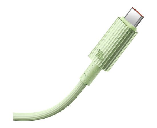 Fast Charging cable Baseus USB-C to USB-C Habitat Series 1m 100W (green)