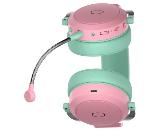 Cooler Master CH351-MC gaming headphones (green-pink)