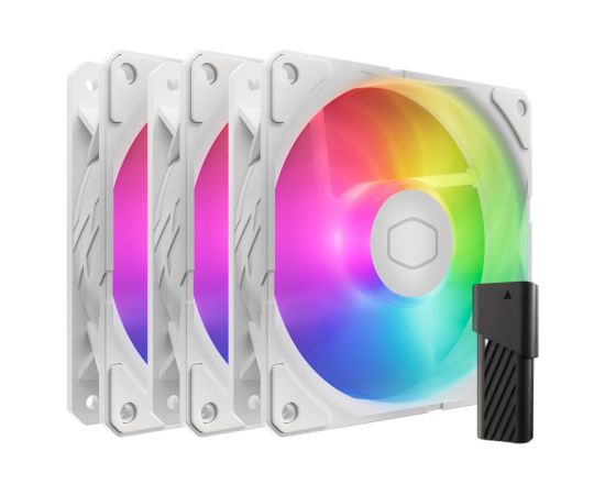 Wentylator Cooler Master SickleFlow Edge 120 ARGB WE 3w1 (biały)