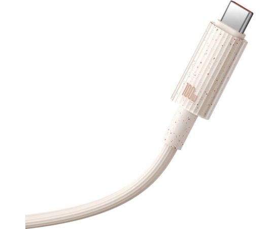 Fast Charging cable Baseus USB to USB-C Habitat Series 2m 100W (pink)