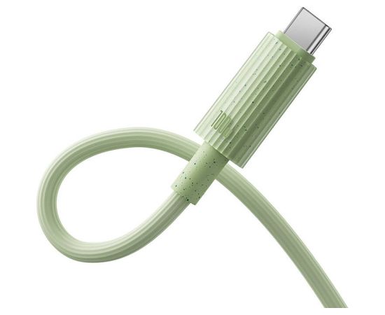 Fast Charging cable Baseus USB-C to USB-C Habitat Series 2m 100W (green)
