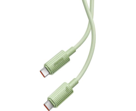 Fast Charging cable Baseus USB-C to USB-C Habitat Series 2m 100W (green)