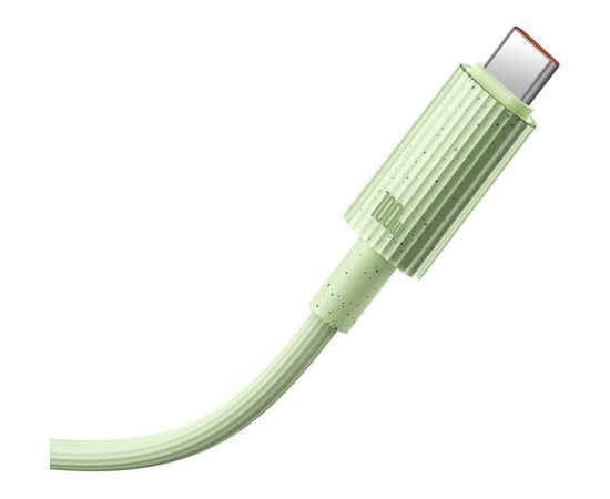 Fast Charging cable Baseus USB-C to USB-C Habitat Series 2m 100W (green)